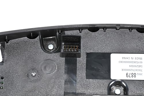 GM Genuine Parts 15-74680 (39028879) Jet Black Heating and Air Conditioning Control Panel by GM GENUINE PARTS - Image 2
