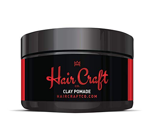 Hair Craft Co. Clay Pomade 2.8oz - Shine Free Matte Finish - Medium
