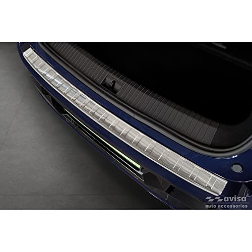 Seuil de coffre inox Megane E-Tech anti-rayures pour pare-chocs arrière