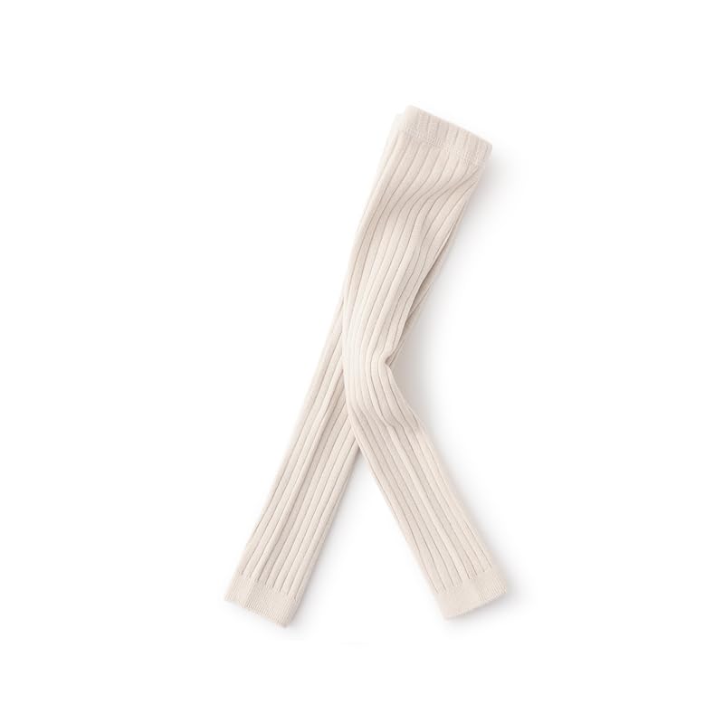 Girls footless tights knit cropped leggings for kids 1-8 years