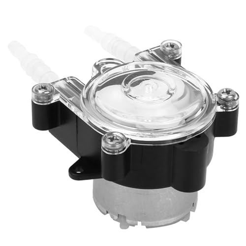 FTVOGUE DC 6V Lab Micro Peristaltic Pump DC Dosing Pump for Biochemical Analysis Food Industry (3 * 5 (hose))