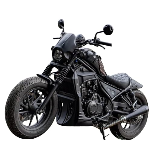 Carénage Moto Rebel CMX300/500 de 2017 à 2023 : Sabot Moteur Noir