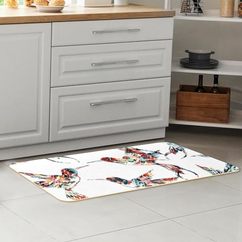 Tapis de cuisine antidérapant évite les glissades et retient l'eau