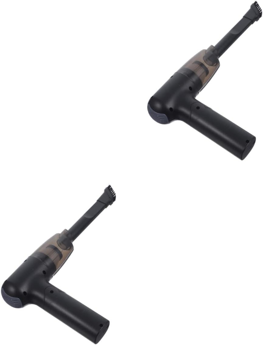 Cabilock 2sets Cordless Handheld Vacuum Cleaner Strong Suction Power Attachments Rechargeable for Car and Home Cleaning Lightweight and Design