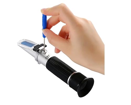 Refratômetro Salinidade Aquário Marinho