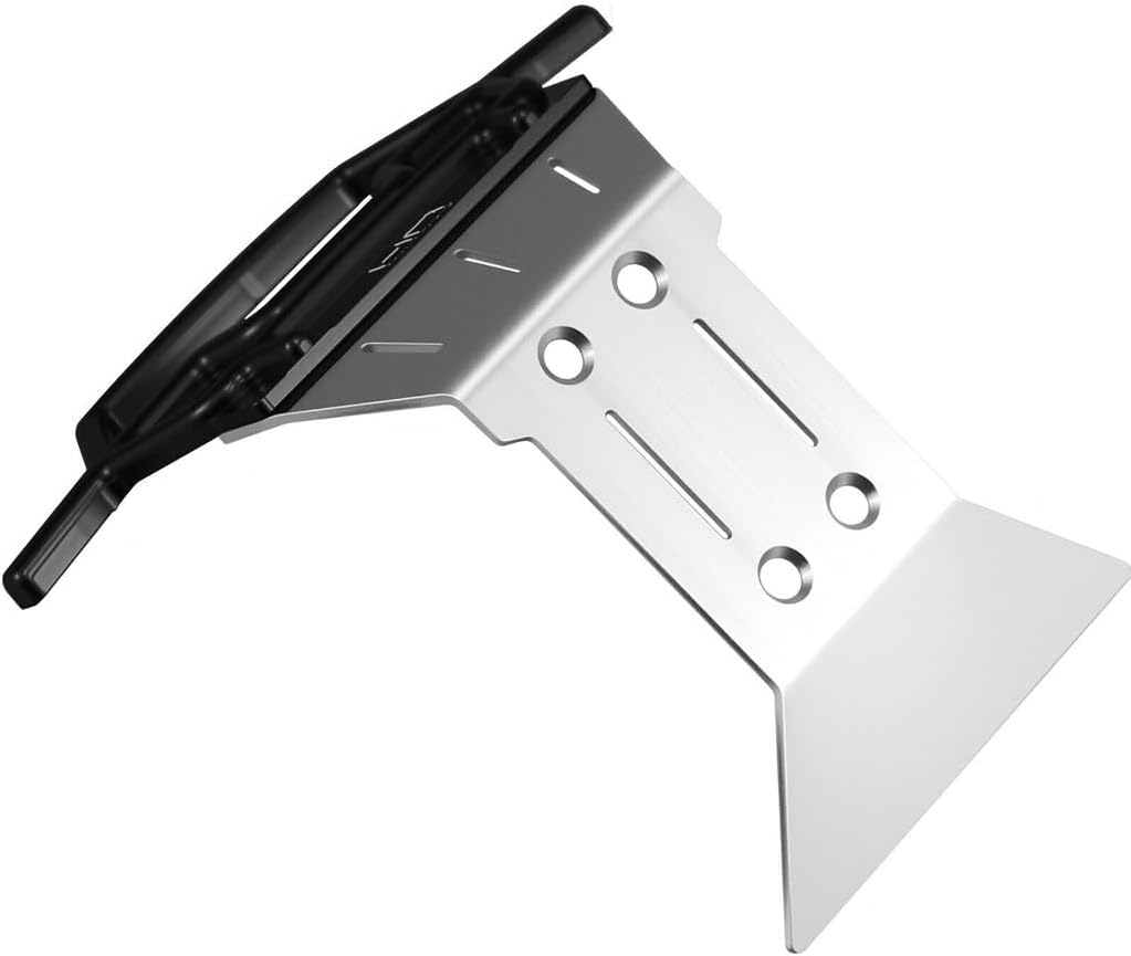 Hot Racing GRM311QHF Stainless Steel Front Skid T6 Bumper - fits Arrma Grom MT