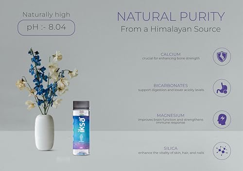Image of IKSA Still Natural Mineral Water -250ML (42 Bottles)| Natural Mineral Water from The Himalayas.