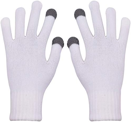 Winter Stretch Magic Gloves for Women Men Wool Knit Warm Glove