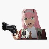 Zero Two Sticker Decal Size 5'