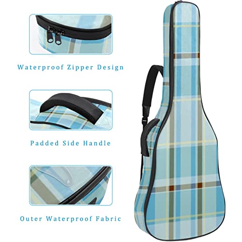 Housse de transport étanche pour guitare avec bandoulière réglable Noir tulipe, Multicolore 09, 42.9×16.9×4.7 in… - Les Beatles, Paul McCartney, John Lennon, RIngo Starr, George Harrison Housse de transport étanche pour guitare avec bandoulière réglable Noir tulipe, Multicolore 09, 42.9x16.9x4.7 in… – Image 5