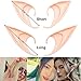 GREAT&LUCKY Cosplay Fairy Pixie Elf Ears - Soft Pointed Tips Anime Party Dress Up Costume Masquerade Accessories for Halloween Christmas Party ,2 Pair