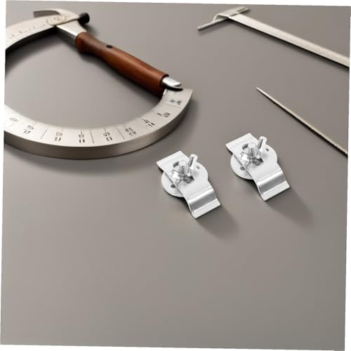 Clips de fixation évier en lot de 30 pinces de serrage argent