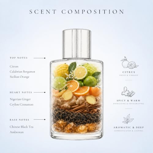 Image of Indra: The Rule by Paradyse Perfumes | Unisex Luxury Eau de Parfum | Citrus-Spice Oriental with Smoky Depth - Office & Boardroom Signature Fragrance, 50 ML