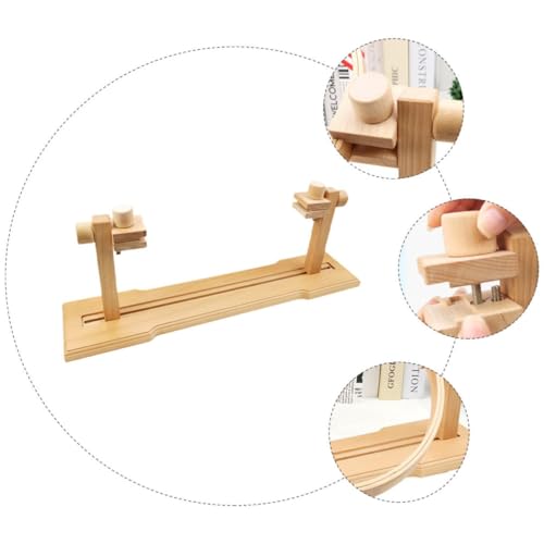 Support de broderie réglable facile à assembler en hêtre pour point de croix stable - 7