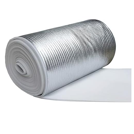 Radiador reflectante de pared de 5/10 m, aislamiento térmico reflectante de aluminio, lámina decorativa