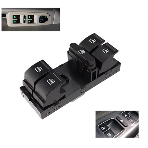Interrupteur lève-vitre Skoda Fabia et Octavia console de commande passager
