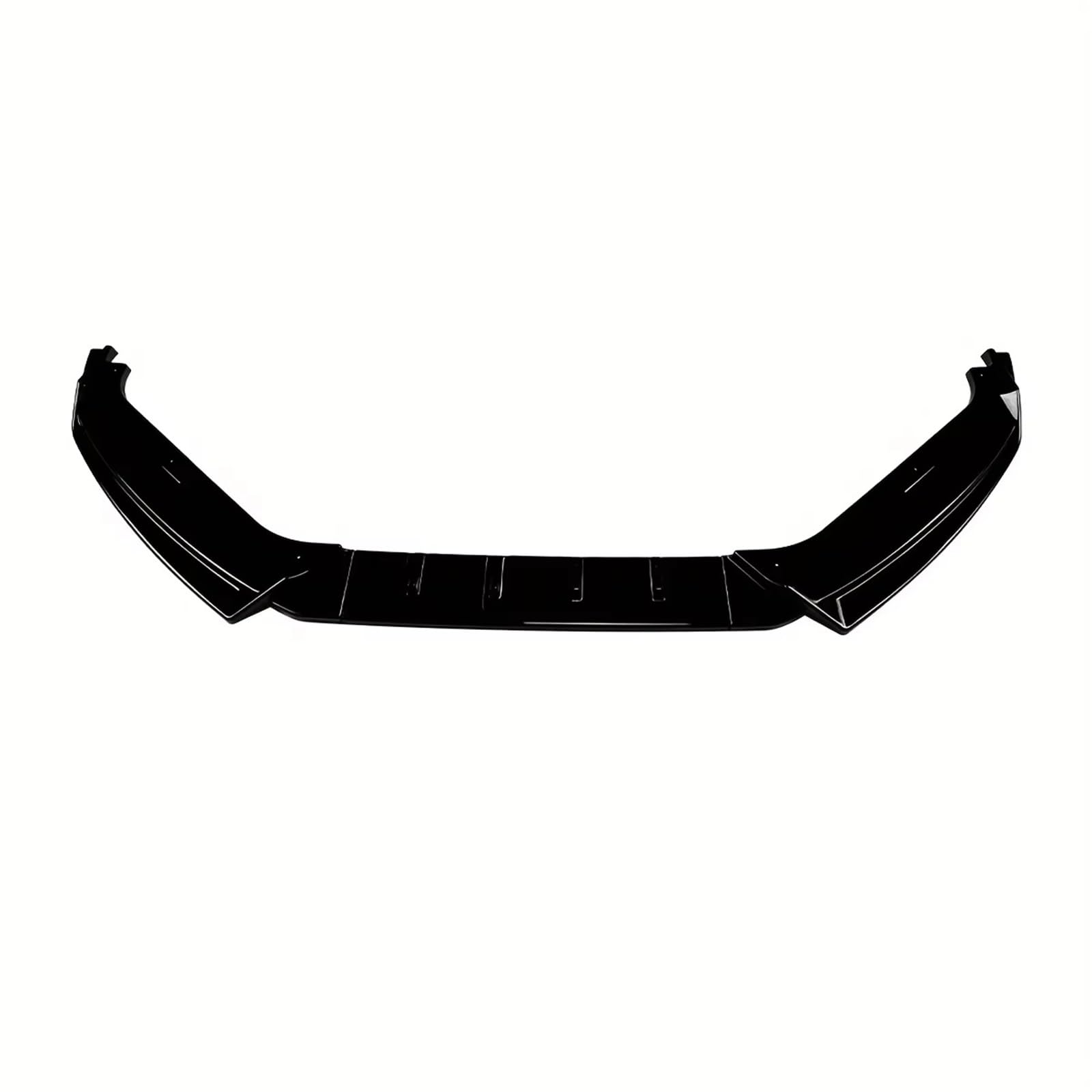 Spoiler Kit Pare-Chocs Kit Extérieure Séparateur Pare-Chocs Inférieur Becquet Lèvre Avant 3 Pièces pour VW pour Scirocco MK3 pour pour GTS 08-14 Voiture Becquets Avant(Glossy Black)