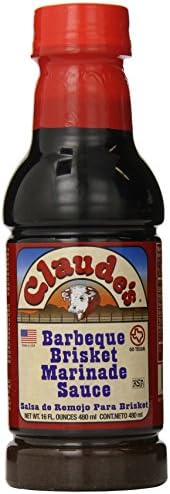 Claude's BBQ Brisket Marinade Sauce, 16-Ounce (Pack of 6)