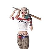 BABQ-UIWE Harley Quinn Action Figure 28cm