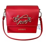 LOVE MOSCHINO Sac d'épaule fermé de rabat, 2 diviseurs, bandoulière réglable JC4262