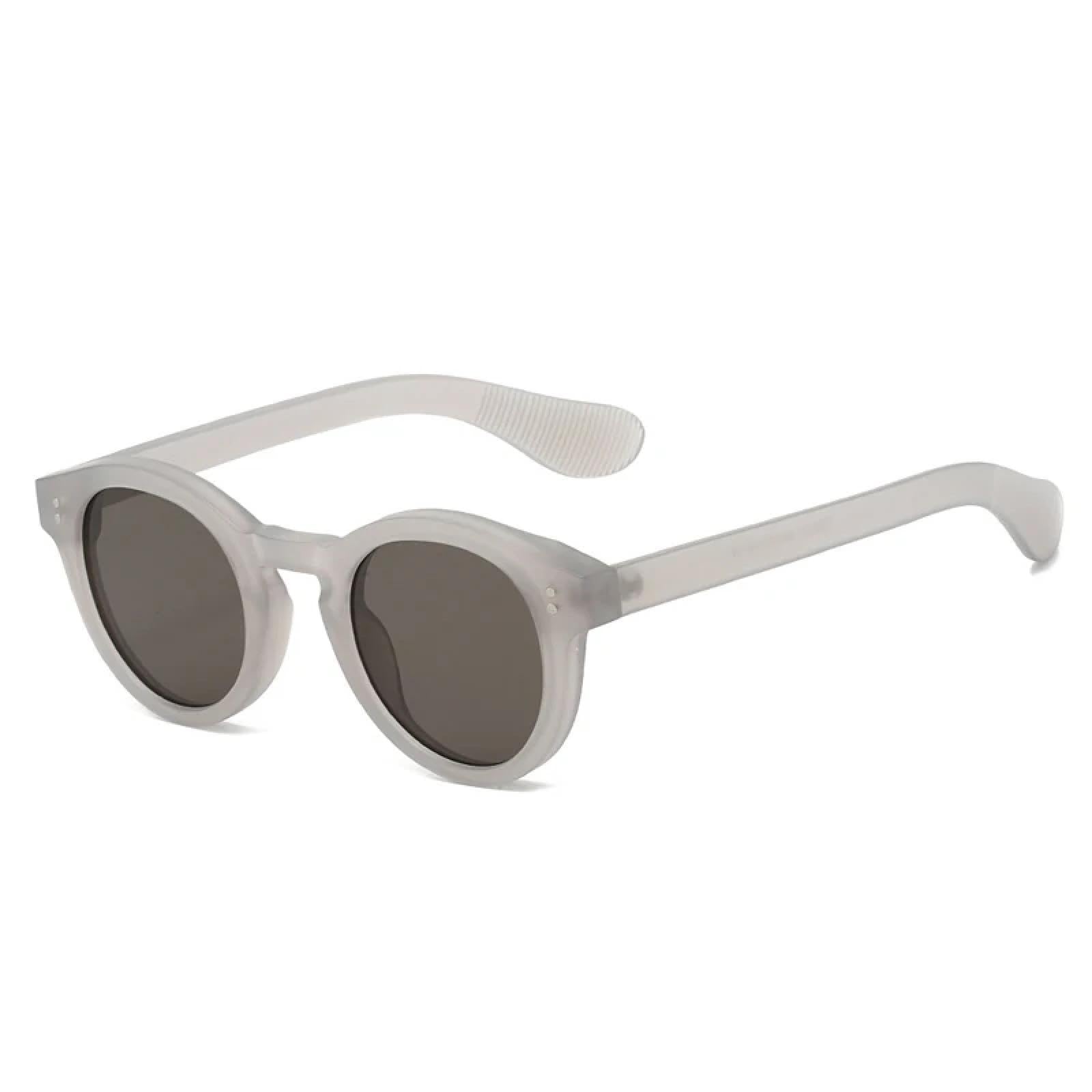 Lunettes de soleil UV400 rondes et rétro pour protéger vos yeux avec style punk - 8
