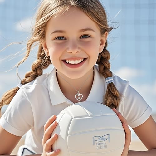 Volleyball/Softball/Soccer/Basketball/Football/Baseball Necklace Gifts for Women,Sport Accessories Birthday Christmas Jewelry for Women Lover Players2