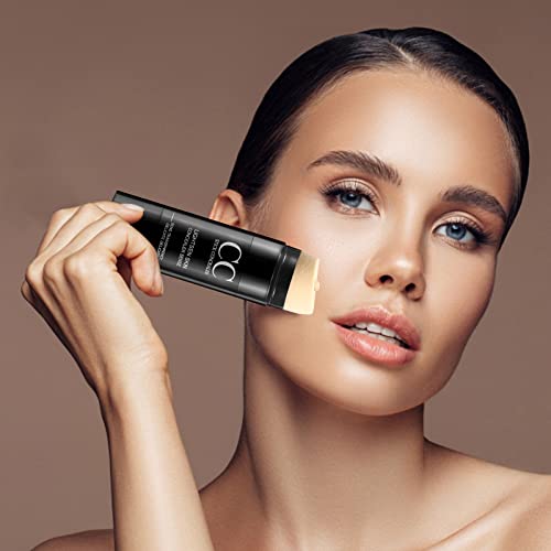 Boobeen Air Cushion Cc Stick Moisturizing Cc Cream Concealer Full Coverage Foundation Makeup Color Correcting Cream To Create Natural Makeup, Oil-Free #TOP5