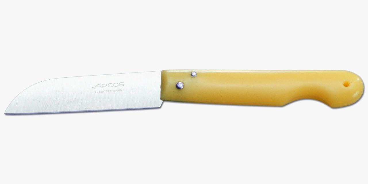 Arcos Professional Knife 485300. Knife with Nitrum Stainless Steel Blade of 8.5 cm (3.35"). Solid piece from a Nitrum Stainless Steel, creating a unique and solid piece. Presentation in box.