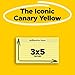 Post-it Notes, 3 in x 5 in, 5 Lined Sticky Notes Pads, 100 Sheets per Pad, Canary Yellow, The Original Post-it Note, School Supplies and Oﬃce Products