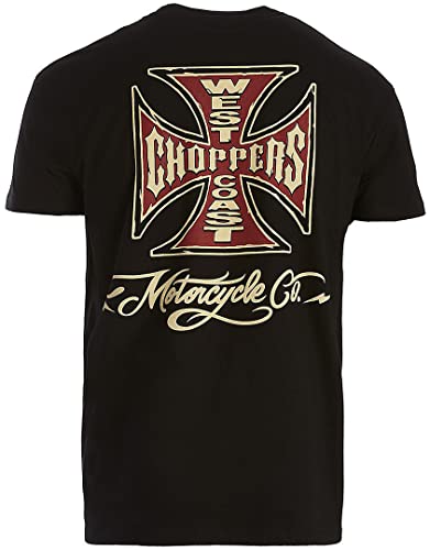 Preisvergleich Produktbild WEST COAST CHOPPERS Motorcycle Co. T-Shirt (Black,XXL)