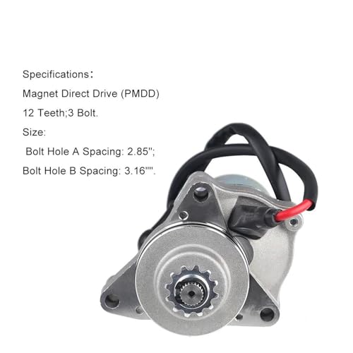 Motor de arranque con relé para encendido rápido de quad y buggy 6