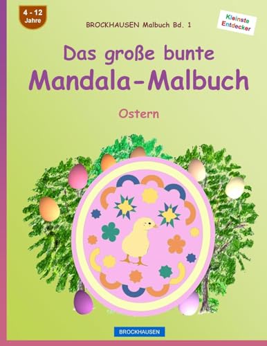 BROCKHAUSEN Malbuch Bd. 1 - Das große bunte Mandala-Malbuch: Ostern (German Edition)