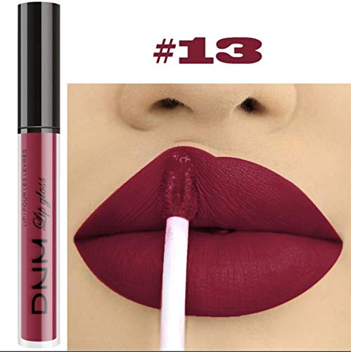 10pcs/Set Makeup Matte Lipstick Lip Kit, Velvety Liquid Lipstick Waterproof Long Lasting Durable Nude Lip Gloss Beauty Cosmetics Set