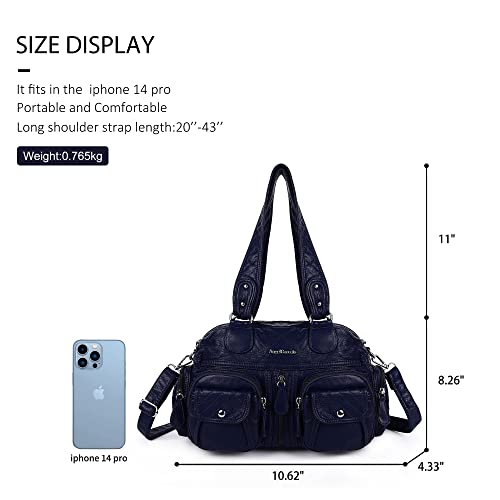 Angel Kiss Large Hobo Bags For Women Crossbody Bag Travel Shoulder Bag Roomy Multi-Functional Vegan Leather Satchel Toteö #TOP1