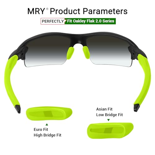 Image of Mryok Replacement Earsocks Nosepieces Kits for Oakley Flak 2.0 OO9295 / 2.0 XL OO9188 - Options