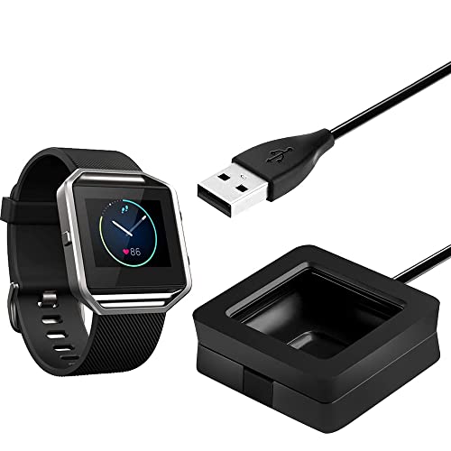 Cargador para Fitbit Blaze con cable de carga USB de un metro de longitud 2