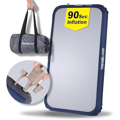 TREKOLOGY Air Mattress with Rapid Pump Cover