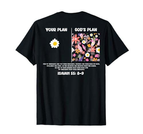 Your Plan and God's Plan Isaiah Bible Verse Faith (On