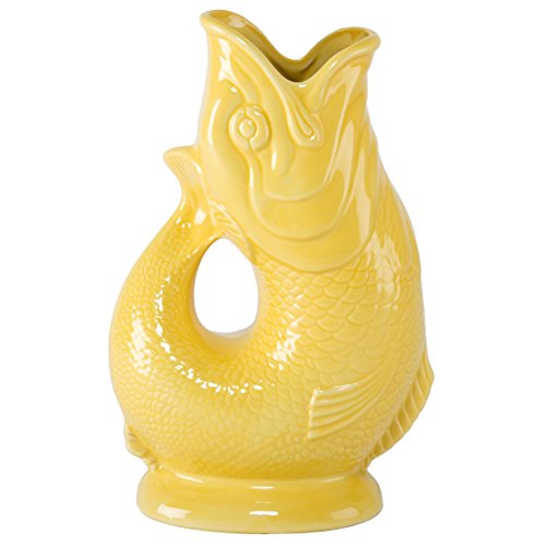 Gluggle Jug, Yellow, Extra Large (10-Inch)