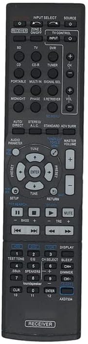 Replacement Remote Control Replace for TV/Audio/Projector VSX-1123-K for Pioneer VSX-1023 VSX-RS319V-K VSX-523 AV Receiver