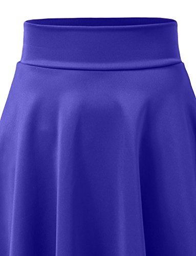 J. LOVNY Women's Stretch A-Line Skater Flared Skirt Made in USA3