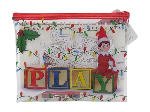 CyP Brands-Elfi, set di cancelleria, confezione regalo, scrittura, astuccio, Natale, attività, multicolore, prodotto ufficiale