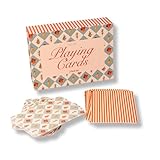 ban.do 2 Decks of Playing Cards, 52-Count Standard Card Deck with Case, Cute Playing Cards in Decorative Storage Box, Garden