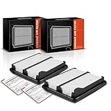 Replacement Parts for 2Pcs Engine Air Filter for Honda Civic 2006 2007 2008 2009-2011 1.3L