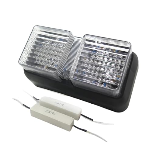 Feu arrière moto clignotant intégré MT189-CL pour signalisation nette VTR SP1 SP2