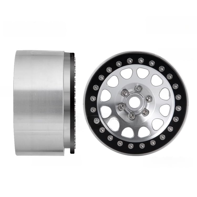 Jantes Beadlock 5.6 cm pour Crawler RC, idéales pour les sorties outdoor