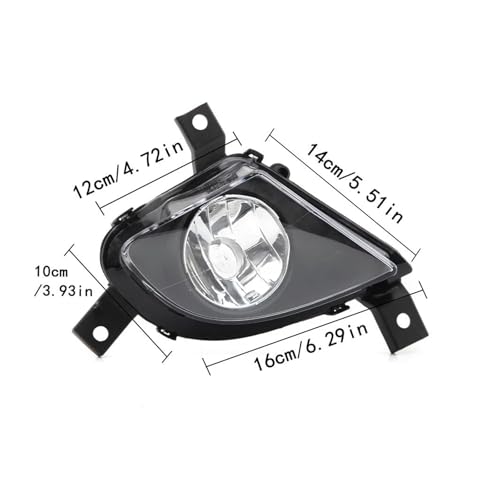 Faros antiniebla LED para BMW Serie 3 E90 E91 2009-2011 parachoques delantero 1 par 2