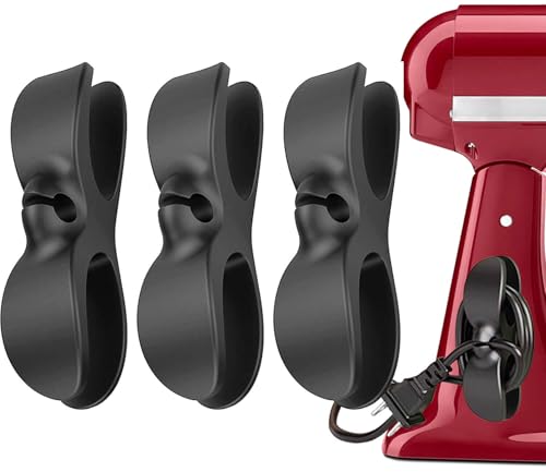 AFunCrafter Cord Organizer for Kitchen Appliances - Black