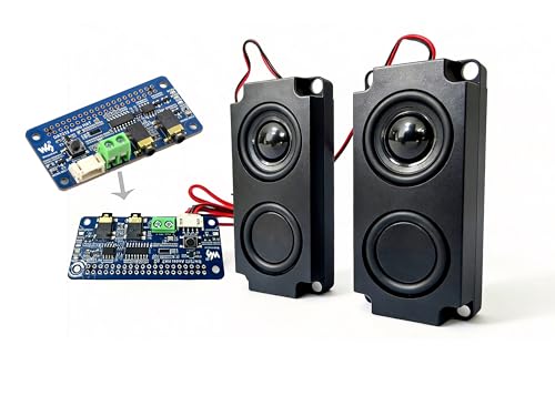 Carte Audio I2S DA7212 avec Haut-parleur 5W pour Raspberry Pi 5 et Zero 2 W