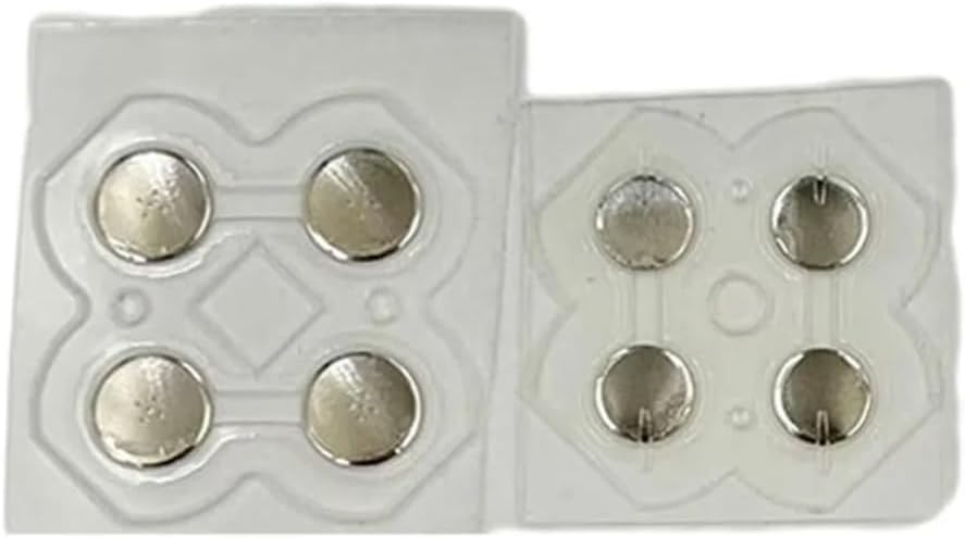 Cross Key ABXY Button Membrane Button Stickers Conducting for Nintendo 3DS New 3DS XL LL Controller (for 3DS LL XL)